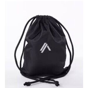 Alphalete Athletics  Drawstring New Classic String Backpack Black